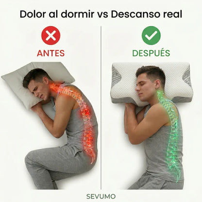 🛏️ Orvix Comfort™ - Almohada Cervical